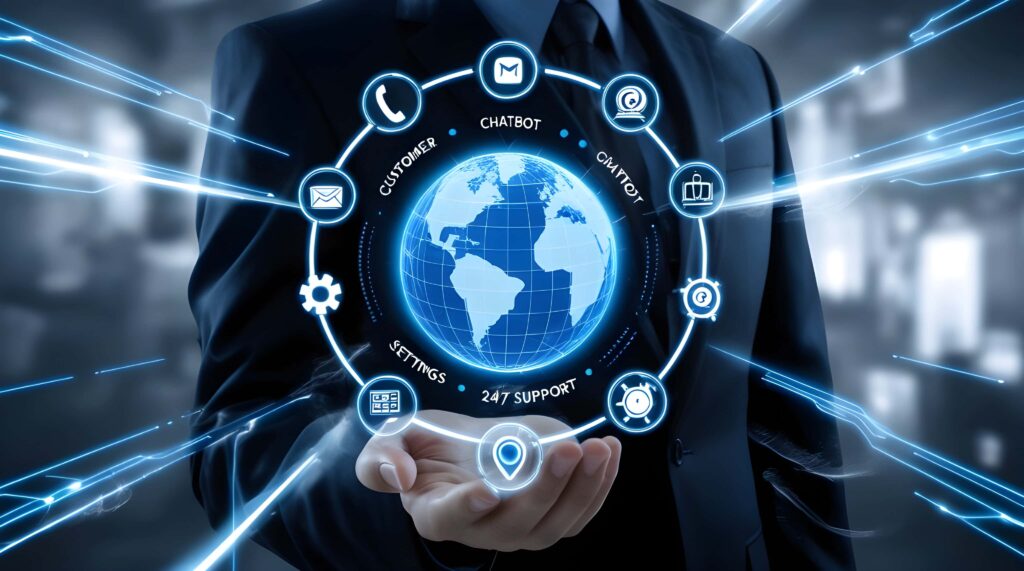 —Pngtree—businessman holding virtual service interface_16902737