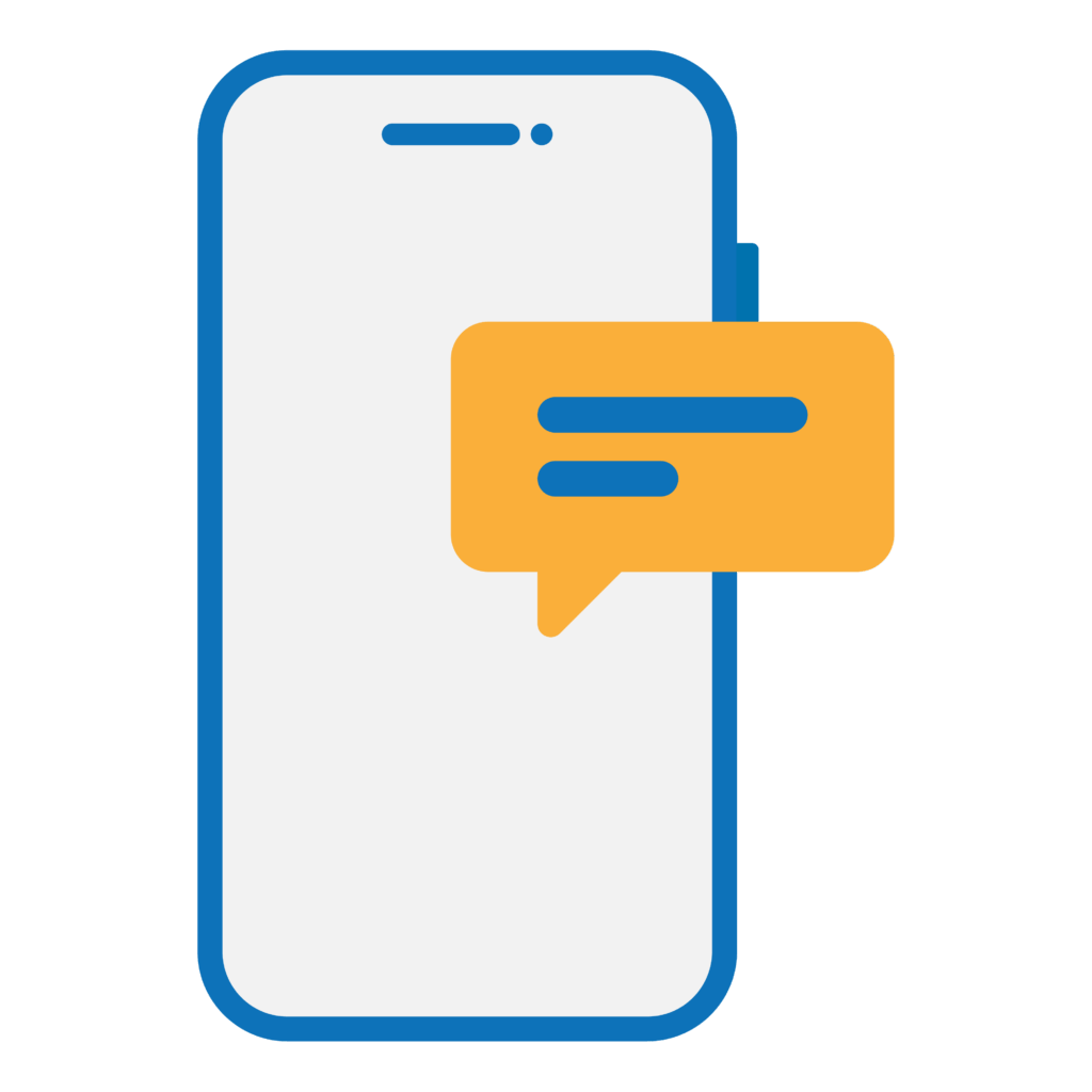 —Pngtree—smartphone chat mobile vector_18393156